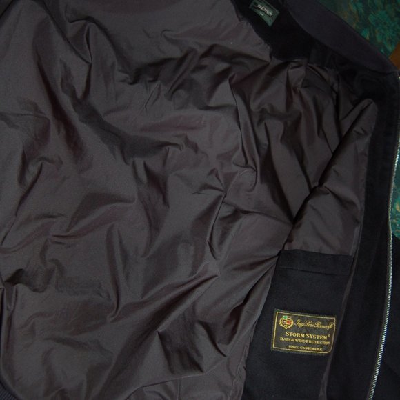 Hugo Boss Bomber Jacket LORO PIANA Cashmere Sz 40 - Picture 5 of 7